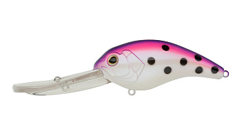 Воблер Крэнк Strike Pro Crankee Runner 80, цвет: C457F Purple Milk UV, (EG-042F#C457F)