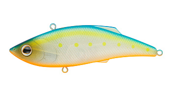 Воблер Раттлин Strike Pro Rattle-N-Shad 75, цвет: S056C Blue Mat Transparent Milk, (JL-027S#S056C)