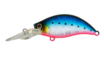 Воблер Крэнк Strike Pro Cabbie Crank 48, цвет: A234-SBO-LU Blue Back Silver OB Fluo, (JL-146#A234-SB