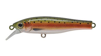 Воблер Минноу Strike Pro Quick Minnow 40 S, 40 мм, 2,6 гр, Загл. 0,6м., Тонущий, цвет: 71RP Trout Silver pearl, (JS-238#71RP)