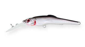 Воблер Минноу Strike Pro Challenger X Deep Diver 140L, цвет: A010-EP Black Back Silver, (EG-076EL#A0