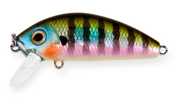 Воблер Минноу Strike Pro Mustang Minnow 45, 45 мм, 4,5 гр, Загл. 0,2м.-0,5м., Плавающий, цвет: 630V Bluegill, (MG-002F#630V)