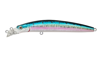 Воблер Минноу Strike Pro Top Water Minnow 110, 110 мм, 10,5 гр, Загл. 0,2м.-0,7м., Плавающий, цвет: 692-SBO-RP Pacific Sardine, (JL-166F#692-SBO-RP)