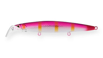 Воблер Минноу Strike Pro Scooter Minnow 90F, цвет: A166E Purple Silver UV, (EG-186AF#A166E)