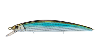 Воблер Минноу Strike Pro Montero 110SP, цвет: 611T Silver Blue Smelt, (EG-190C-SP#611T)