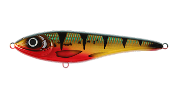 Воблер Джеркбейт Strike Pro Big Bandit Suspending, цвет: CWC004 Red Perch, (EG-078SP#CWC004)