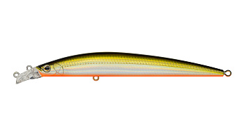 Воблер Минноу Strike Pro Top Water Minnow 110, 110 мм, 10,5 гр, Загл. 0,2м.-0,7м., Плавающий, цвет: 612T Natural Shad Silver, (JL-166F#612T)