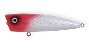 Воблер Поппер Strike Pro Ott-R-Pop 60, цвет: 022PPP-713 Redhead Silver, (EG-004#022PPP-713)