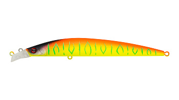 Воблер Минноу Strike Pro Top Water Minnow 110, цвет: A242S Sunrise Mat Tiger, (JL-166F#A242S)