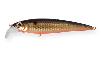 Воблер Минноу Strike Pro Beakster 110, цвет: 613-713 Black Back Smoked OB, (EG-124C#613-713)