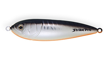 Блесна колеблющаяся Strike Pro Killer Profy 55S, 55 мм, 7,2 гр, Одинарный-незацепляйка, цвет: CA06ES Grey Shadow, (PST-02AS#CA06ES/CA06ES)