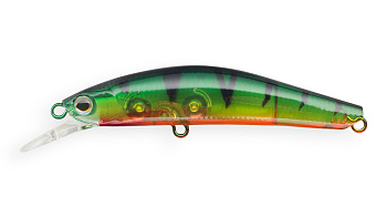Воблер Минноу Strike Pro Hide Jerk 80 S, цвет: A102G Transparent Perch, (JS-344#A102G)