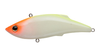 Воблер Раттлин Strike Pro Rattle-N-Shad 75, 75 мм, 11 гр,  Тонущий, цвет: A116L Fluo Clown, светящийся, (JL-027S#A116L)