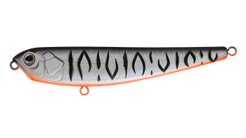 Воблер Волкер Strike Pro S.P. Walking Stick 85, цвет: A243ES Grey Shadow Mat Tiger, (EG-030#A243ES)