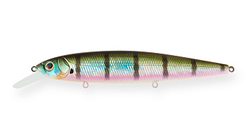 Воблер Минноу Strike Pro Bold 110SP, цвет: 630V Bluegill, (EG-191A-SP#630V)