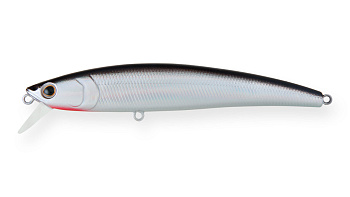 Воблер Минноу Strike Pro Arc Minnow 90SP, 90 мм, 9 гр, Загл. 0,5м.-1,0м., Нейтральный, цвет: A010-EP Black Back Silver, (JL-120-SP#A010-EP)