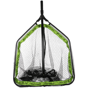 Подсачник с прорезиненной сеткой BFT Vertical Net, размер 70x60x55. ручка 1,1-2м