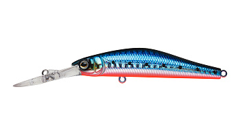 Воблер Минноу Strike Pro Inquisitor MDR 80SP, цвет: A234-SBO-LU Blue Back Silver OB Fluo, (EG-193AL-