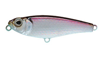 Воблер Стикбейт Strike Pro Lipstick 45, 45 мм, 3,6 гр,  Тонущий, цвет: A53-EP Silver Smelt UV, (EG-141#A53-EP)