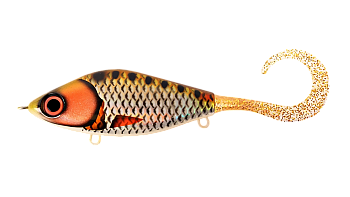 Воблер Джеркбейт Strike Pro Guppie Jr, цвет: CWC007 Golden Ridgeback, (EG-208A#CWC007)