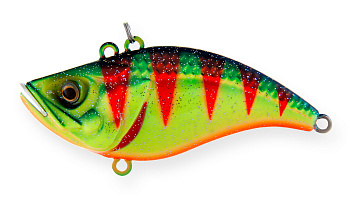 Воблер Раттлин Strike Pro Flap Jack 65, 65 мм, 13,6 гр,  Тонущий, цвет: A139FL Acid Perch Fluo, светящийся, (EG-128B#A139FL)