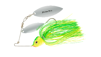 Спиннербейт Strike Pro Spinner Bait 28, 27,8 гр, (SB-006#196-06/W3C/W4,5C)