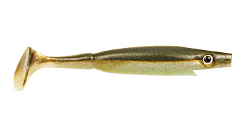 Силиконовая приманка Strike Pro Piglet Shad 10, цвет: Alcatraz, (уп./6шт.), (SP-172E#C001)