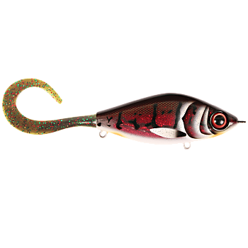 Воблер Джеркбейт Strike Pro Guppie Jr. Shallow, цвет: CWC026 Demon Bass, (EG-208AS#CWC026)