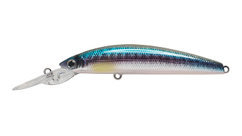 Воблер Минноу Strike Pro Magic Minnow 100, цвет: A210-SBO-RP Rainbow Ghost Wakasagi, (EG-068B#A210-S