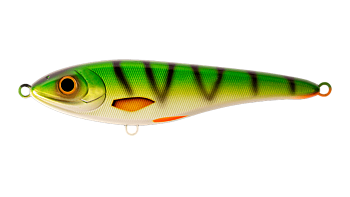 Воблер Джеркбейт Strike Pro Big Bandit Suspending, цвет: CWC014 Yellow Perch, (EG-078SP#CWC014)