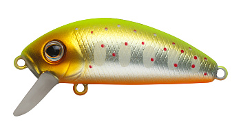 Воблер Минноу Strike Pro Mustang Minnow 45, 45 мм, 4,5 гр, Загл. 0,2м.-0,5м., Плавающий, цвет: A190ES Mat Motley Trout, (MG-002F#A190ES)