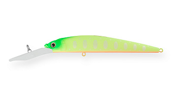 Воблер Минноу Strike Pro Alpha Diver 110, цвет: A178S Lemon Mat Tiger, (JL-062F#A178S)