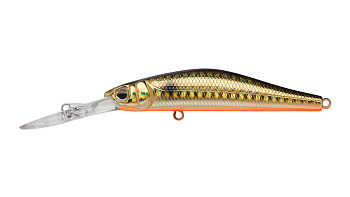 Воблер Минноу Strike Pro Inquisitor MDR 80SP, цвет: 613-713 Black Back Smoked OB, (EG-193AL-SP#613-7