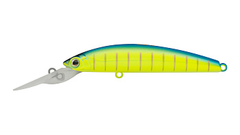 Воблер Минноу Strike Pro Magic Minnow 85, цвет: 597S Blue Mat Tiger, (EG-068F#597S)