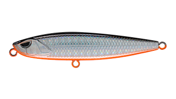 Воблер Стикбейт Strike Pro Scud Stick 70S (Slide Bait Heavy One 70), 70 мм, 16,5 гр, Загл. 0,5м.-4,0м., Тонущий, цвет: A70-713 Black Silver OB, (EG-245#A70-713)