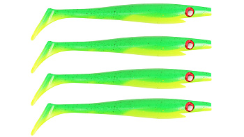 Силиконовая приманка Strike Pro Pig Shad Nano, цвет: Firetiger, (уп./4шт.), (SP-172D#102)