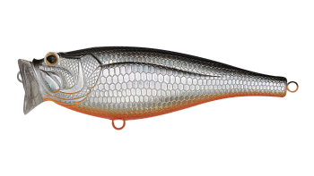 Воблер Поппер Strike Pro Sea Monster 160, цвет: A70-713 Black Silver OB, (SH-002#A70-713)
