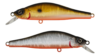 Воблер Минноу Strike Pro Archback 80SP, цвет: A70-613-SBO-LU Double Silver/Smoked, (EG-125A-SP#A70-6