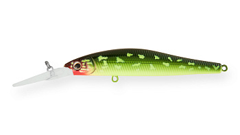 Воблер Минноу Strike Pro Jumper DR 110SP, цвет: AC202F Hot Pike, (EG-192CL-SP#AC202F)