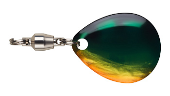 Лепесток Strike Pro Spinner Blade Comet 4, цвет: A45E Natural Perch, (C4#A45E)