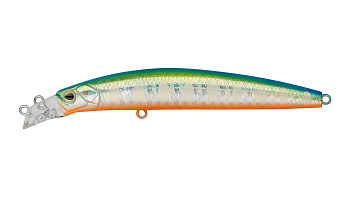 Воблер Минноу Strike Pro Top Water Minnow 90, 90 мм, 10,2 гр, Загл. 0,1м.-0,5м., Плавающий, цвет: A150-713 UV Blue Silver OB, (JL-179F#A150-713)