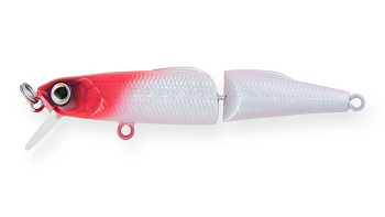 Воблер Составной Strike Pro Magnum Loach 70, цвет: 022PPP-713 Redhead Silver, (JS-393#022PPP-713)