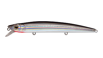 Воблер Минноу Strike Pro Wiggle Stick 140, цвет: A010-EP Black Back Silver, (EG-031F#A010-EP)