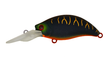 Воблер Крэнк Strike Pro Cabbie Crank 48, цвет: A208S Black Mat Tiger, (JL-146#A208S)