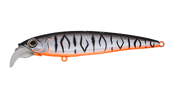 Воблер Минноу Strike Pro Beakster 110, цвет: A243ES Grey Shadow Mat Tiger, (EG-124C#A243ES)