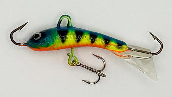 Балансир Strike Pro Dolphin Ice 30, цвет: A12FL, светящийся, хвост: прозрачный