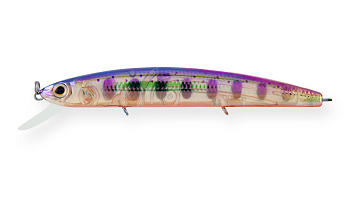 Воблер Минноу Strike Pro Montero 110SP, цвет: AR152G Transparent Pearl Arctic Char, (EG-190C-SP#AR152G)