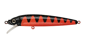 Воблер Минноу Strike Pro Alpha Minnow 95, цвет: A88 Red Devil Sparkles, (EG-034F#A88)