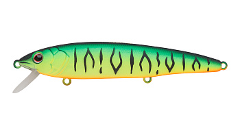 Воблер Минноу Strike Pro Flash Minnow 85, 85 мм, 8,6 гр, Загл. 0,5м.-1,5м., Плавающий, цвет: GC01S Mat Tiger, (EG-063F#GC01S)