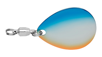 Лепесток Strike Pro Spinner Blade Comet 3, цвет: 626E Blue Silver OB, (C3#626E)